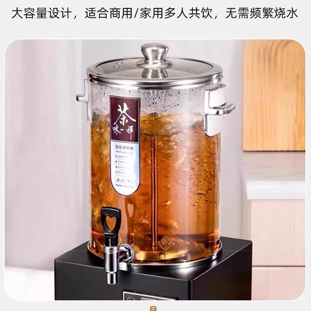 리멤버셀 차탕기 업소용 중탕기 0 A. 필터 없는 10L 티포트 실제 용량 6L 재고 있음 이미지 6