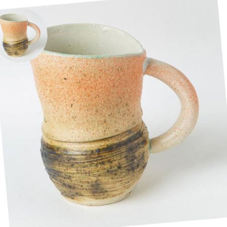 이천도자기 수 공방 핑크 저그 A타입 800ml