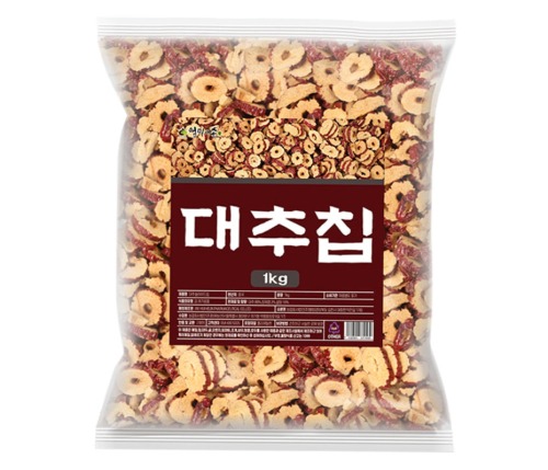 씨없는 건대추 슬라이스 대추칩 스낵 토핑용 고명 말린 과자 - 상품 이미지