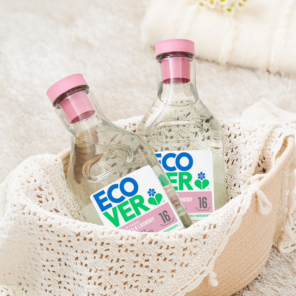 에코버 울세탁세제 수련꽃 허니듀 750ml, 2개 제품 이미지