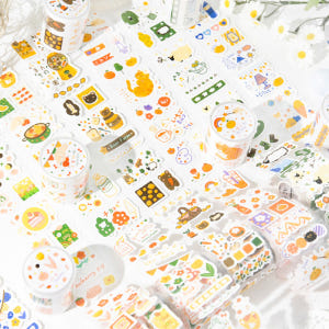 [세트구매 6종] 귀여운 글리터 키스컷 다꾸마테 실사용 후기 | 효과 있을까? - 상품 이미지 1