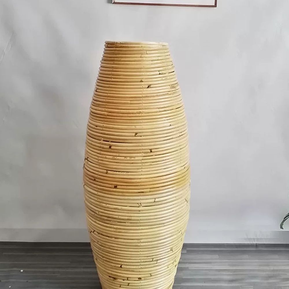 리멤버셀 라탄화병 부케 말리기 꽃 조화 세트 인테리어 대형 A. 30cm 높이 - 상세 이미지 4