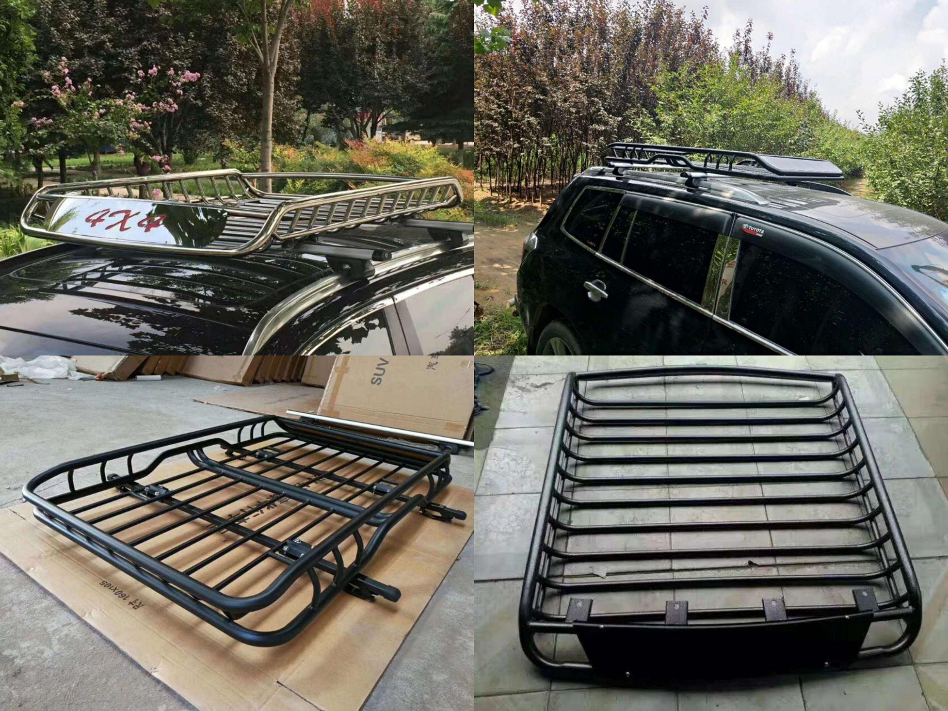 자동차 루프랙 수하물 suv 짐받이 바스켓 선반 수납 지붕 루프탑 보호망 가로바 범용 - 상품 이미지