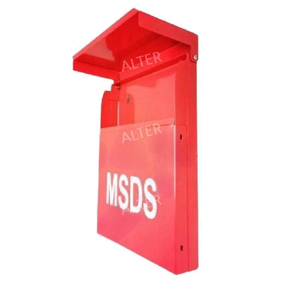 안전 자료함 MSDS 데이터함 SDS 재료보관함 캐비닛 MSDS 자료함 31x23x4.5cm - 상세 이미지 3