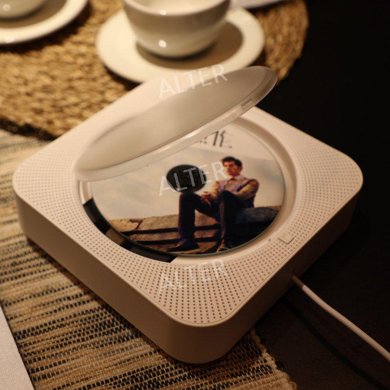 벽걸이 CD플레이어 블루투스 FM 라디오 블루 DVD 플러그인 스탠드 커버 - 상세 이미지 2