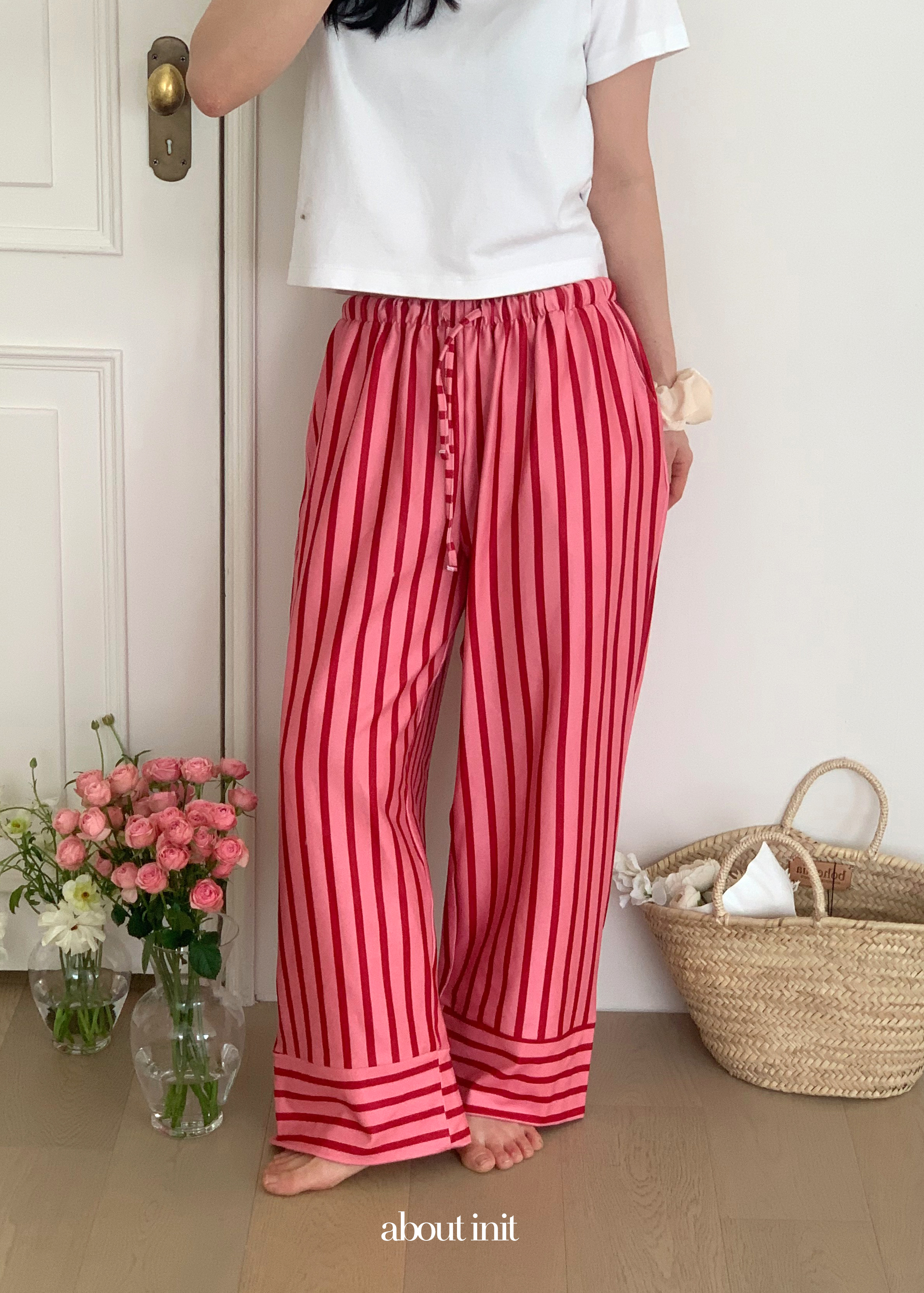 임산부잠옷바지 여성잠옷바지 실내복 기모 빅사이즈 제품 이미지