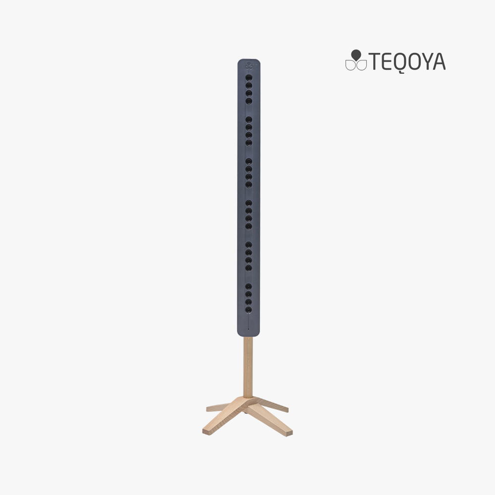 테코야 홈 450 블랙 필터없는 공기청정기 음이온 사무실 아기방 거실