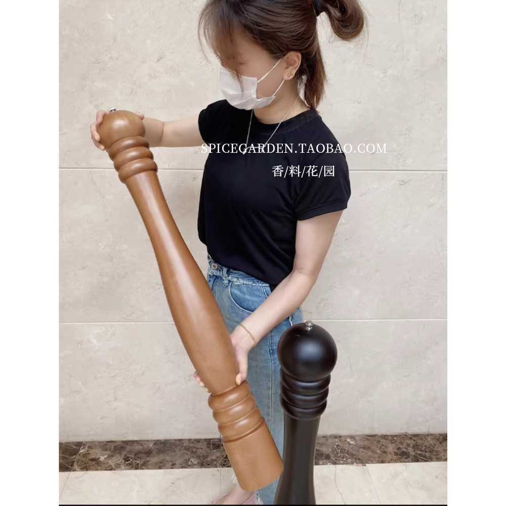 대형 후추통 업소용 분쇄기 페퍼밀 그라인더 소금 갈이 80cm - 상세 이미지 3
