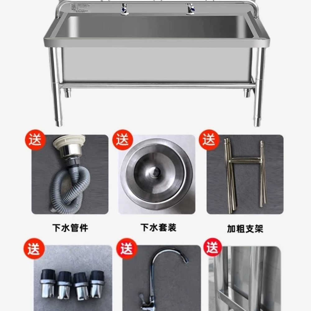 리멤버셀 대걸레 세척통 밀대 걸레통 걸이대 6 B. 304 특대 A 60cm60cm55cm - 상세 이미지 4