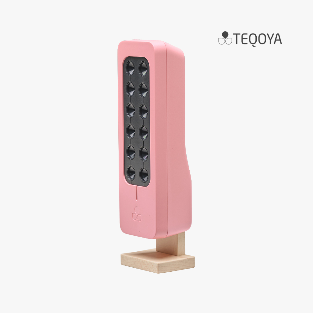 테코야 룸 200 핑크 무소음 필터없는 공기청정기 TeqAir200