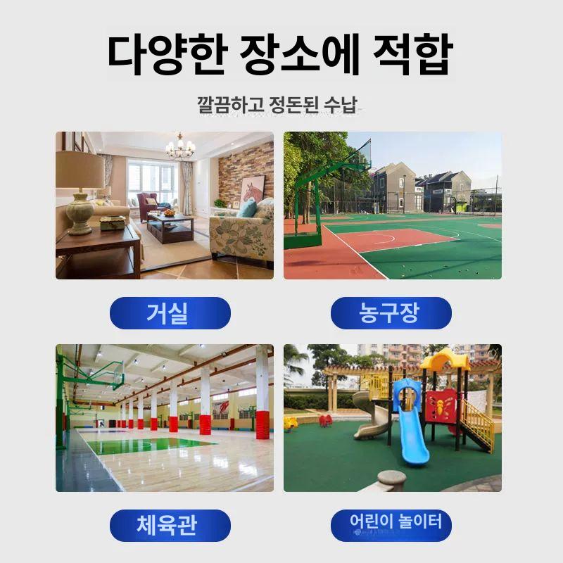 접이식 축구공 거치대 체육관 학교 보관함 배구 수납함 잉크스톤블랙 접이식 3칸 - 상세 이미지 4