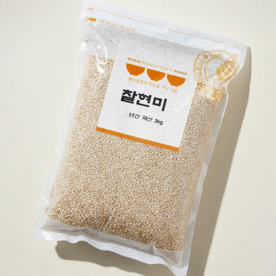 메가마트 찰현미 3KG - 상세 이미지 2