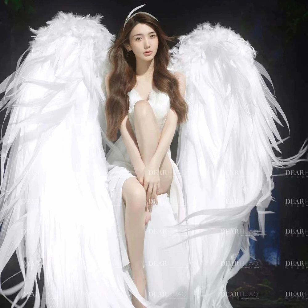 리멤버셀 날개 공연 재롱잔치 무대 뮤지컬 A. 싱글 드레스, A. 모든 사이즈에 맞습니다 - 상세 이미지 4