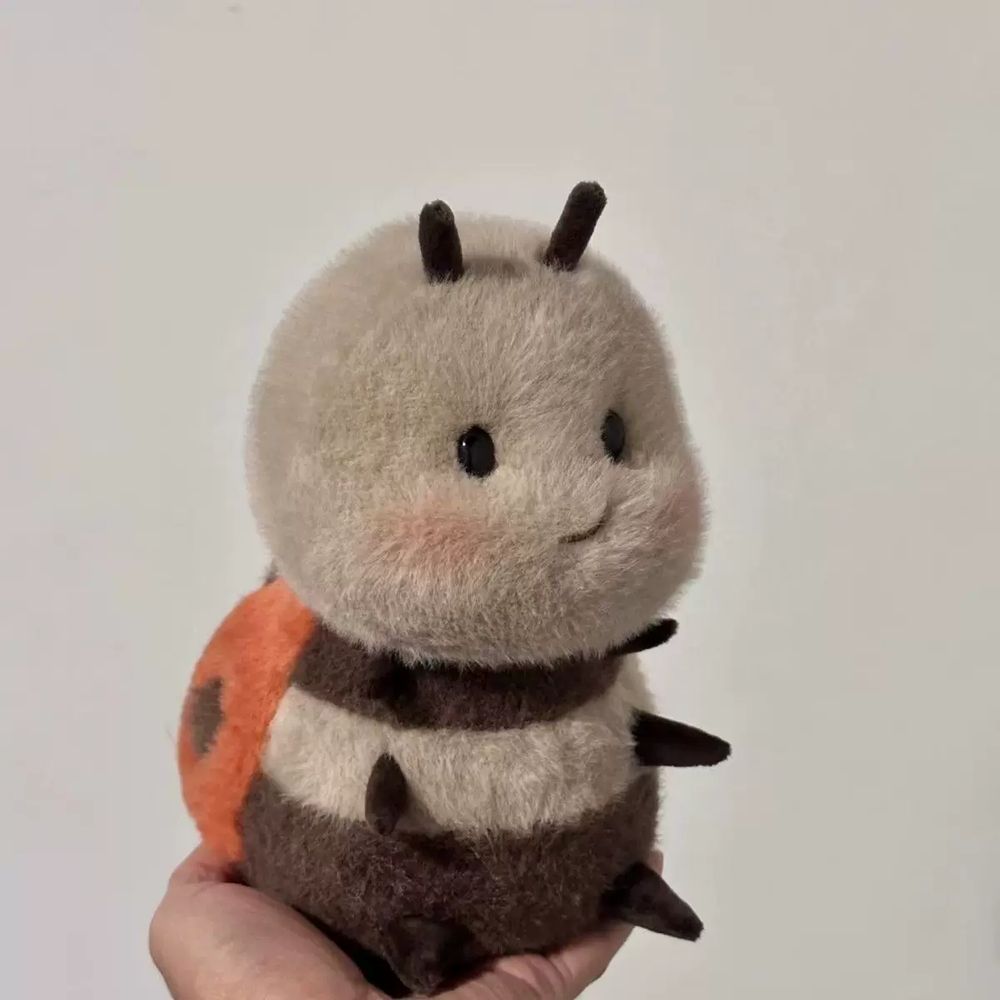 유니크한 감성 곤충 귀여운 인형 선물 무당벌레 인형 보 A. 무당벌레 유충, A. 25cm - 상세 이미지 4