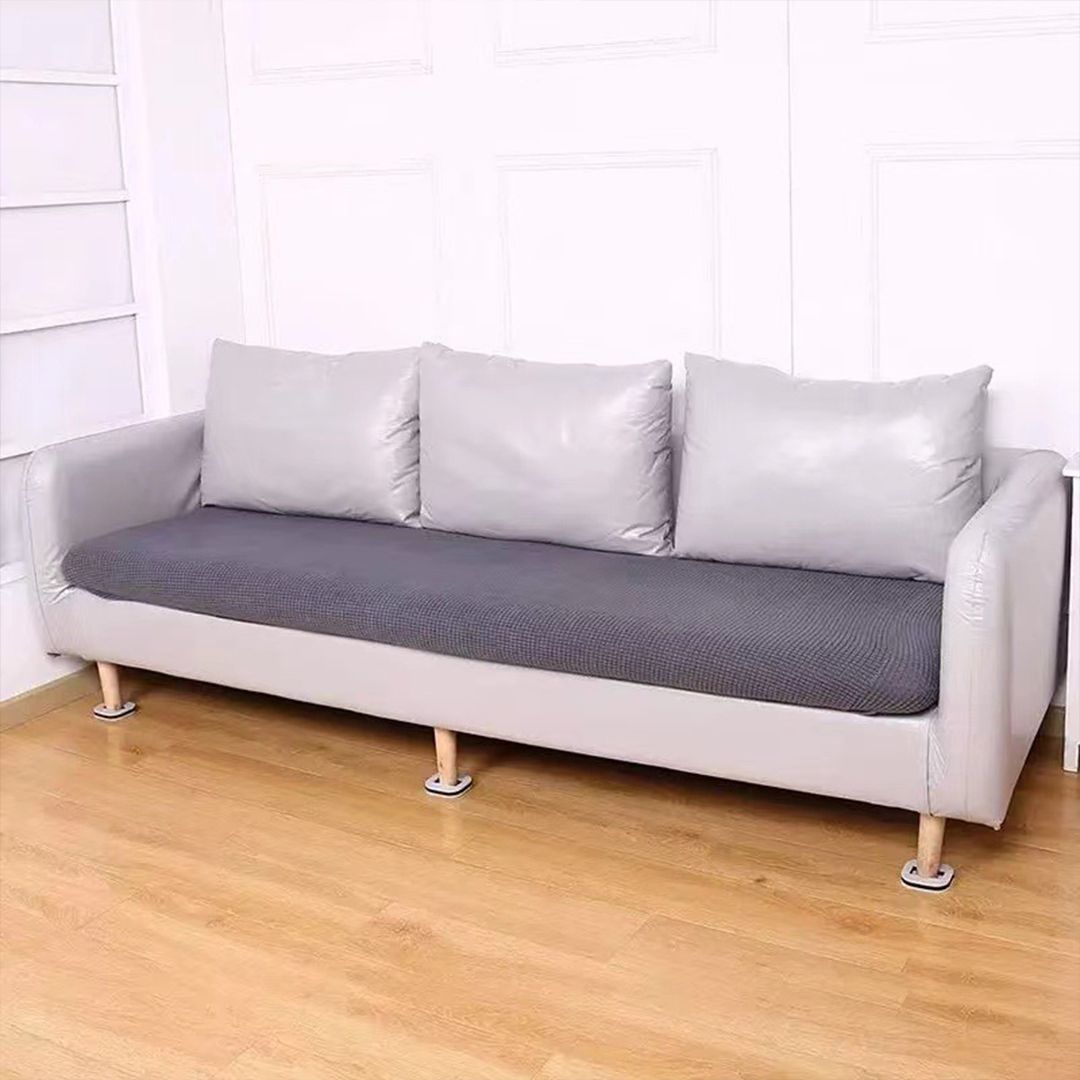 의자바퀴고정 바퀴커버 고정캡 패드 끌림 자국 스크래치 소음 방지 발커버 사각 펠트 마루용