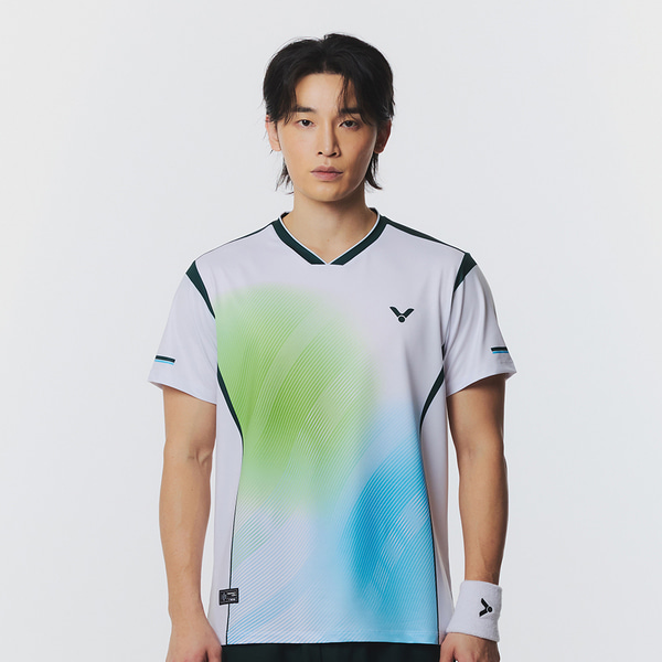 빅터 VICTOR 남성 경기복 티셔츠 VT26AGW007M 배드민턴 탁구 스포츠웨어 - 상품 이미지