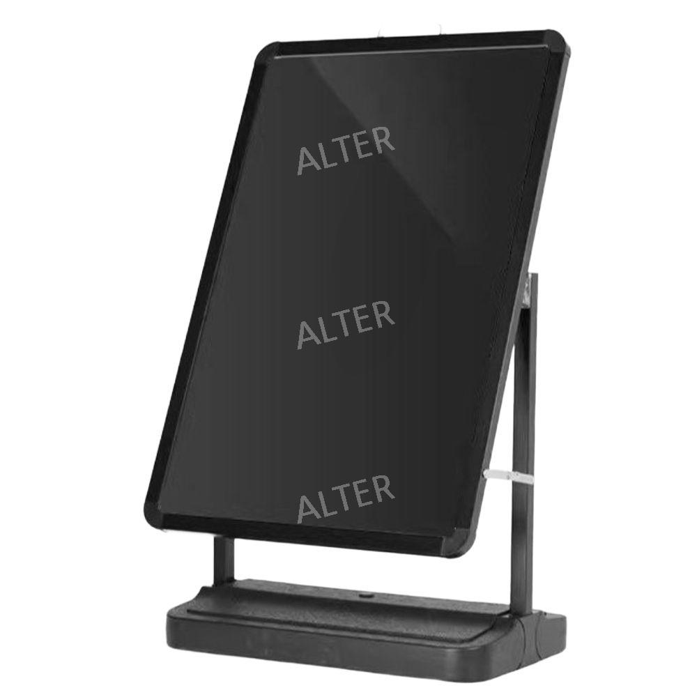 철제 안내판 스탠드 야외 배너 메뉴판 입간판 H04 단면 필렛 60x90cm - 상품 이미지
