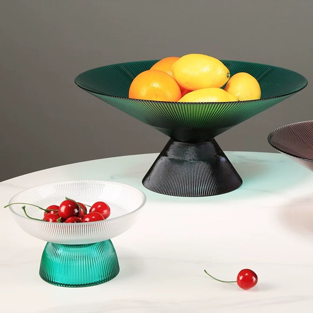 접시 디저트 그릇 심플 A. 대형 사이즈지름 35cm 윗면은 녹색 아랫면은 검은색입니다. - 상세 이미지 4