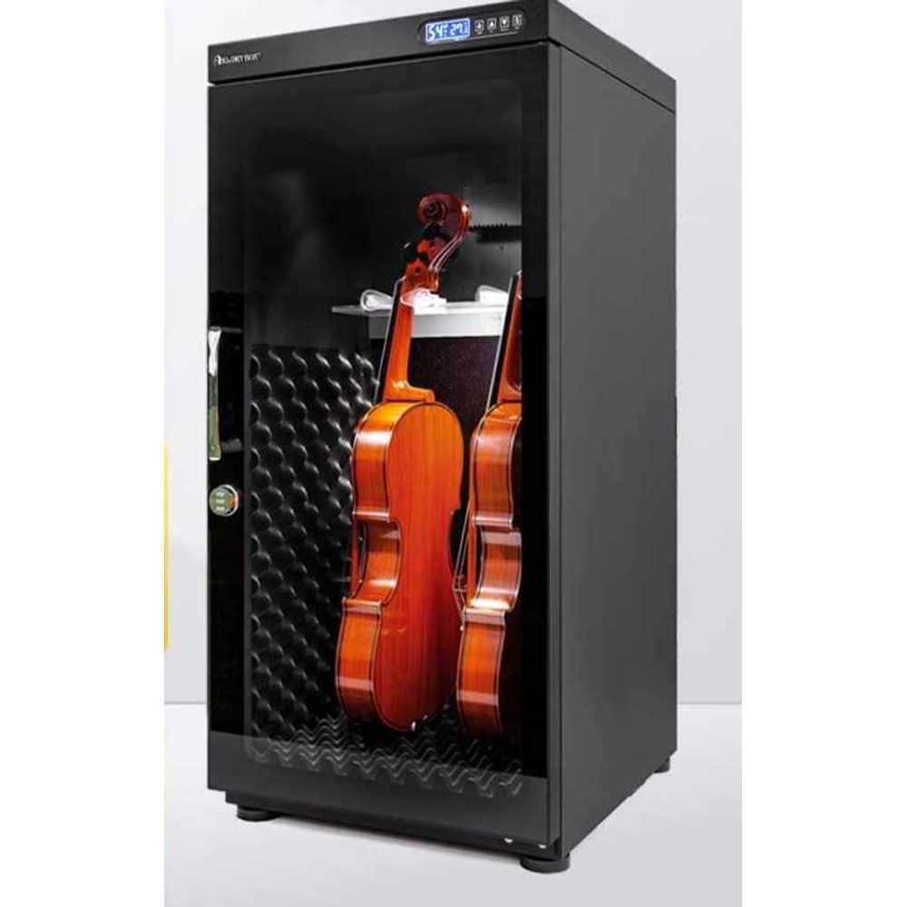 수납장 A. 0L, A. 3면 유리로 된 500GB 기타베이스 캐비닛 제습 및 가습 기능 - 상품 이미지