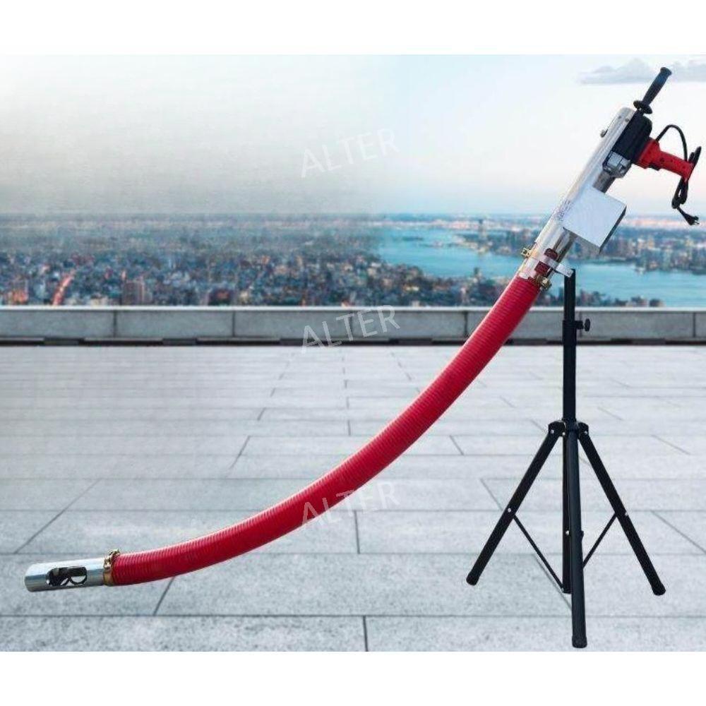 분말 이송기 자동 스크류 운반기 펌프 사료 컨베이어 6m 소 힘줄 파이프 220V - 상품 이미지