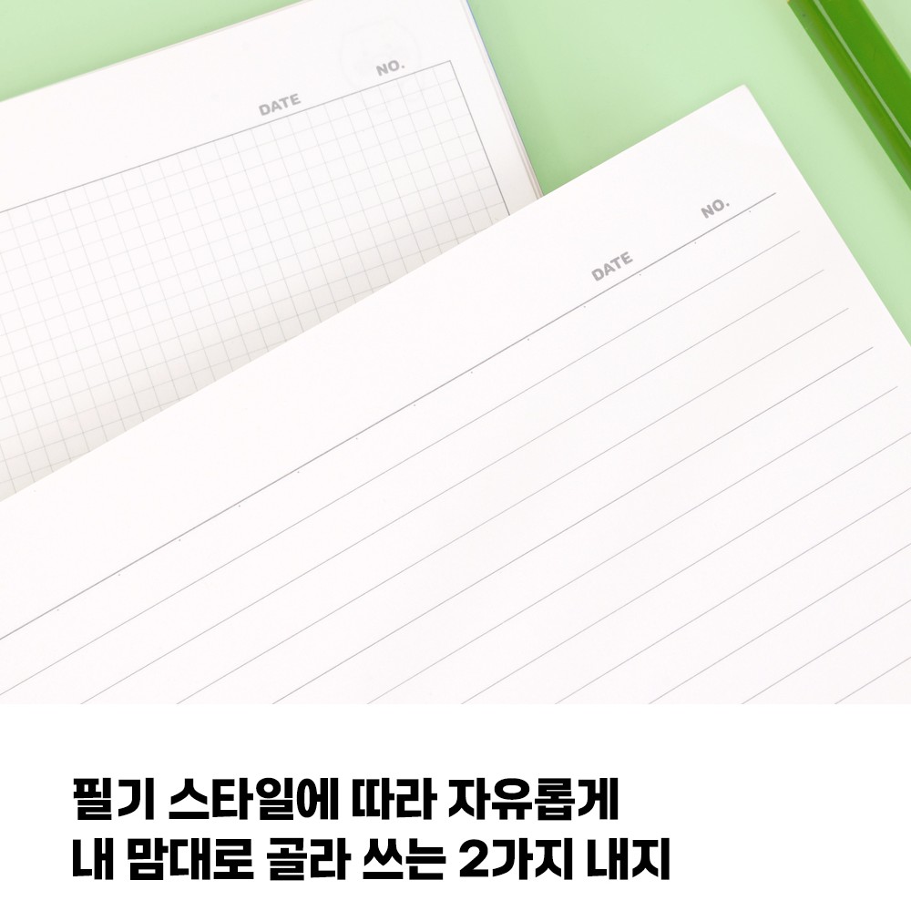 중학생 노트 스프링 하드커버 줄공책 B5 72매 귀여운 고등학생 - 상세 이미지 4