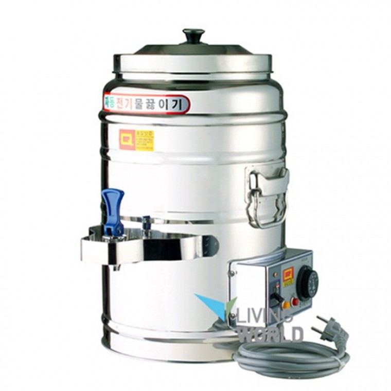 리빙월드 전기물끓이기40호 350720 /전기물통 업소용물통 명보산업