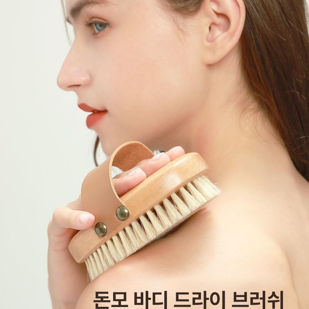 리멤버셀 바디 드라이 브러 A. 80 초보자 선택부드러운 모 2.6cm 강모 드라이 브러쉬 - 상품 이미지
