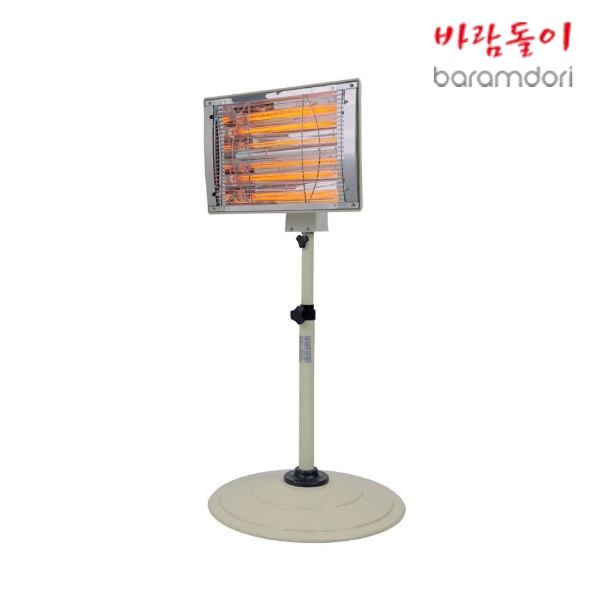 키높이 원적외선히터 카페 매장 식당 산업용 스탠드형 전기온열기 - 상세 이미지 2