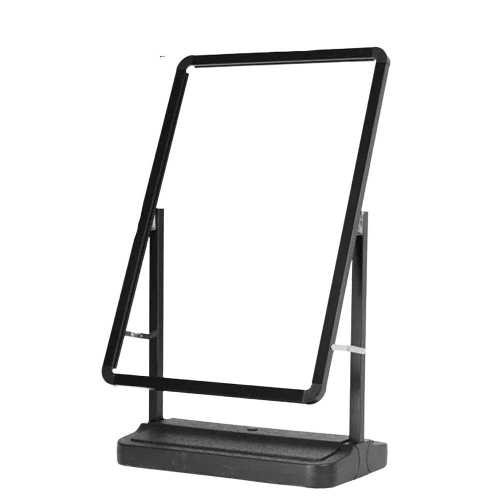 철제 안내판 스탠드 야외 배너 메뉴판 입간판 H04 단면 필렛 60x90cm - 상세 이미지 2