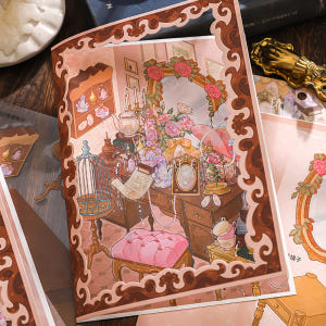 [세트구매 2종] 3D방꾸미기 다꾸 스꾸 씬스티커 빈티지 핸드메이드 실사용 후기 | 효과 있을까? - 상품 이미지 2