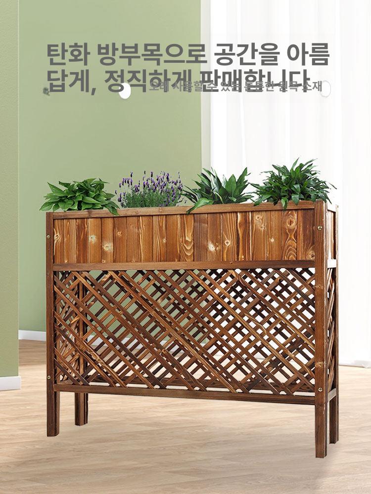 격자 파티션 화분받침대 펜스 불상 좌대 가정용 화분대 120 x 25x90 맞춤 사이즈 고객 서비스 문의 - 상세 이미지 2