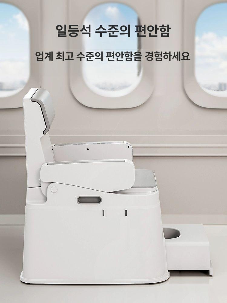 이동식 좌변기 어른용 소변기 실내 침실용 소변통 접이식 요강 휴대용 - 상세 이미지 2