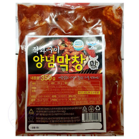 상세참조 대건 양념막창 350g X25 불막창 돼지막창