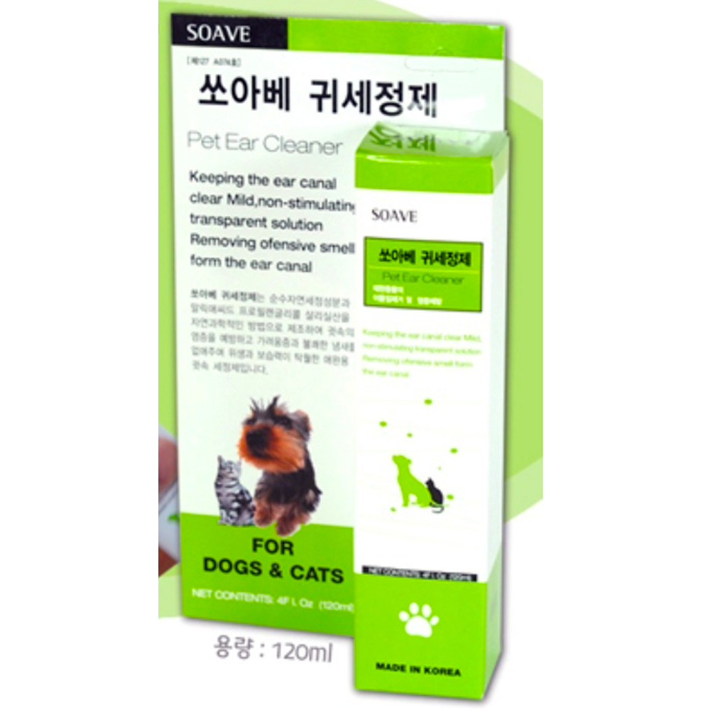 애견귀관리 쏘아베 귀세정제 120mlx2EA - 상품 이미지