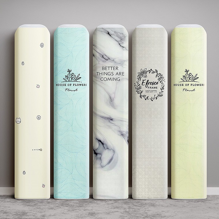 에어컨커버 에어컨덮개 스탠딩가리개 무풍 스탠드원형 보관 도모아