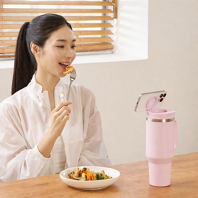 OVO 텀블러 맥플로우1.18 맥세이프 대용량 1.18L, 미스트 이미지 7