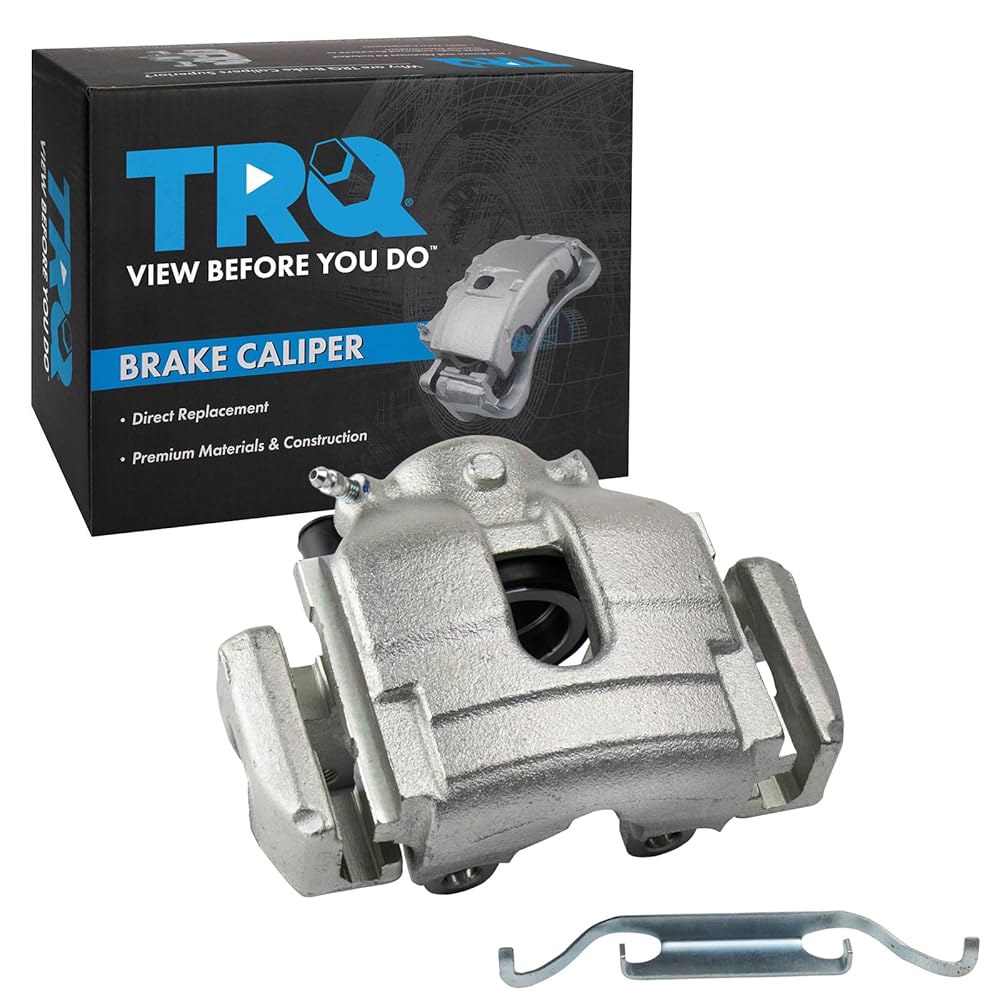 TRQ 프론트 좌측 브레이크 캘 포함 /브래킷 운전석 측면 2001-2006 BMW 330Ci 2001-2005 330i 330xi 2007-2008 Z4와 호환 가능 - 상품 이미지