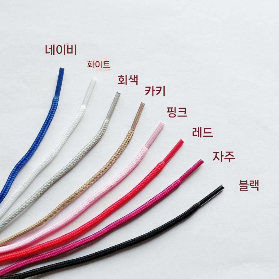 운동화끈 100cm 150cm 길이 둥근 신발끈 코드 로프 부츠 - 상세 이미지 4
