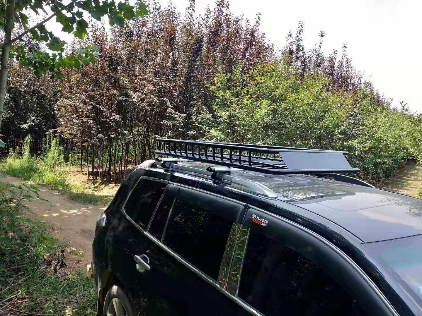 자동차 루프랙 수하물 suv 짐받이 바스켓 선반 수납 지붕 루프탑 보호망 가로바 범용 - 상세 이미지 3