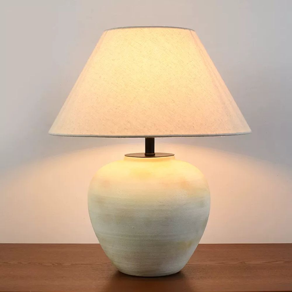 리멤버셀 도자기 무드 테이블 따뜻한 + LED 세 A. 버섯 부대, A. 푸시 버튼 스위치 - 상품 이미지