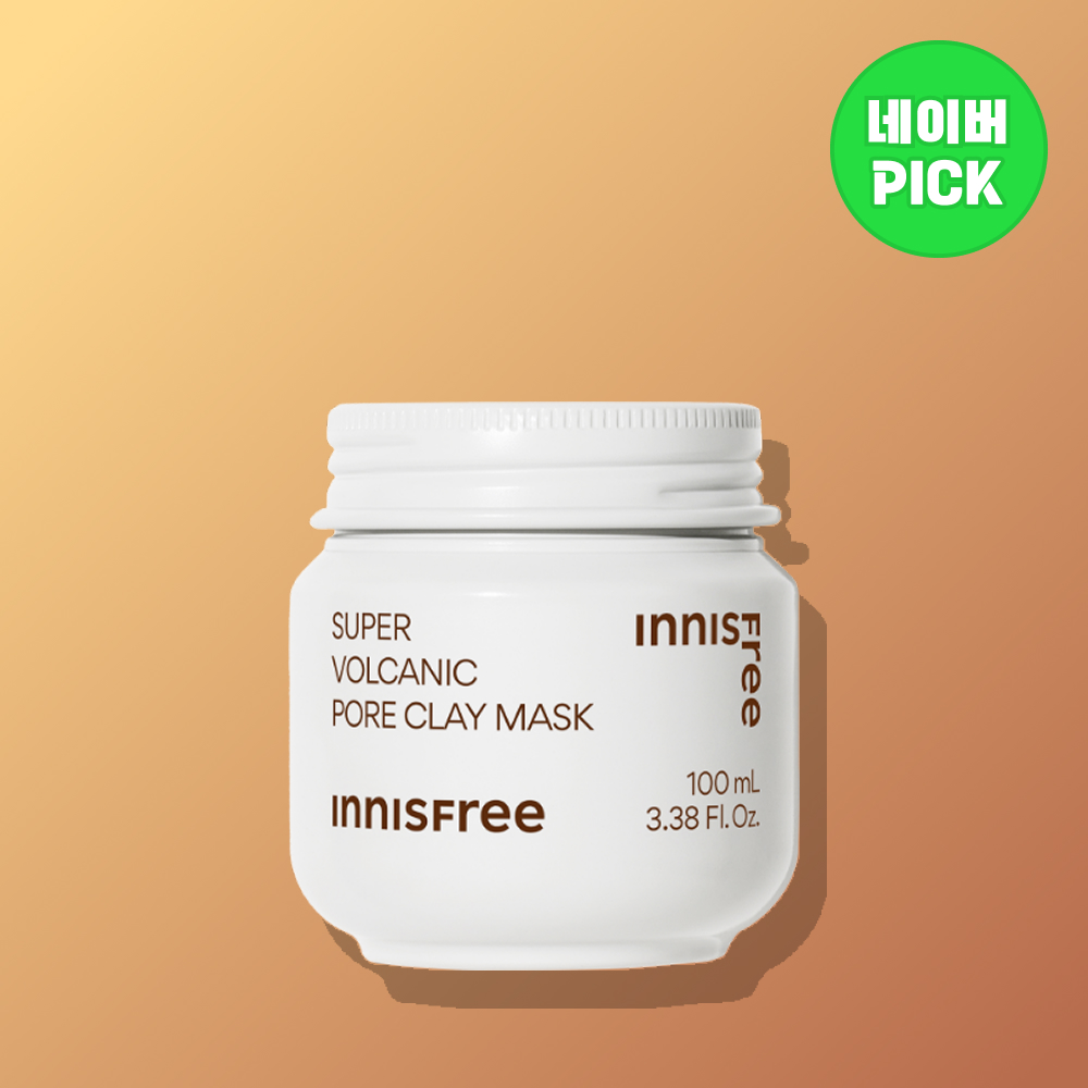 [2월 네이버PICK] 이니스프리 수퍼 화산송이 모공 마스크 100mL 제품 이미지