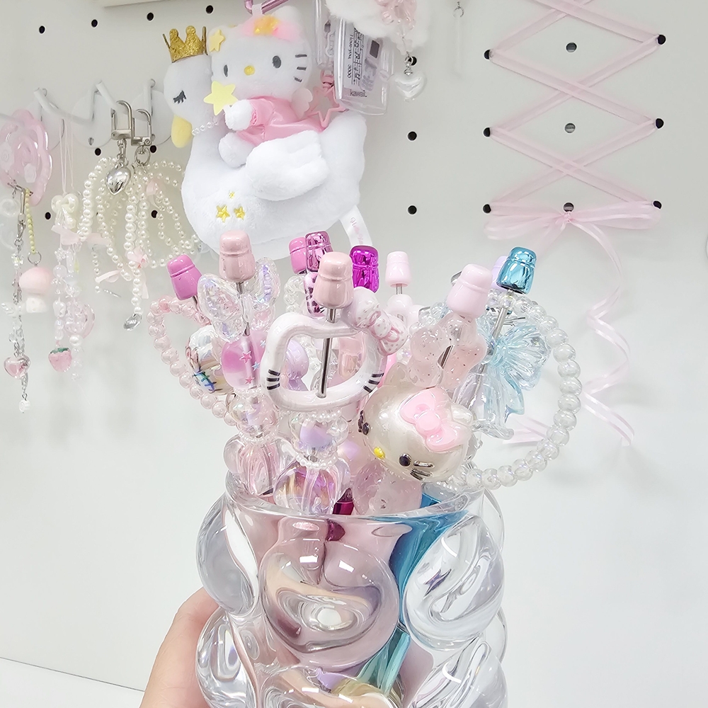 볼꾸 볼펜꾸미기 동대문 비즈볼펜 펜꾸 DIY 리꾸리꾸 - 상세 이미지 3