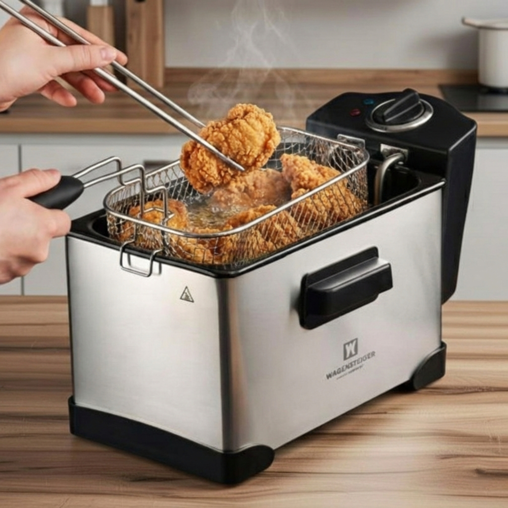 전기 튀김기 온도조절 탁상 소형 1인 작은 미니 튀김기계 테이블 치킨 감자 도넛 가정 업소