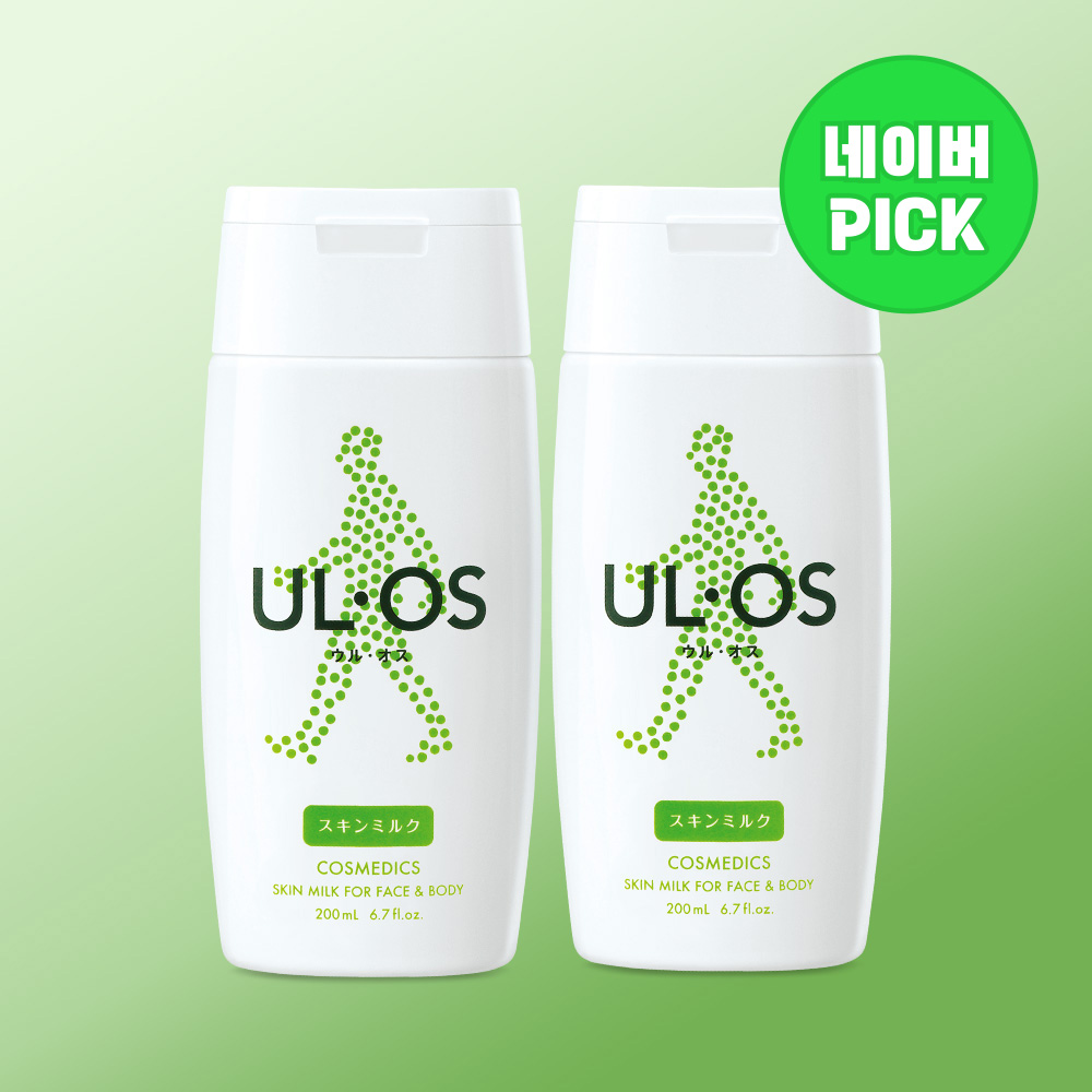 우르오스 올인원 스킨밀크(중건성) 200ml, 2개 제품 이미지