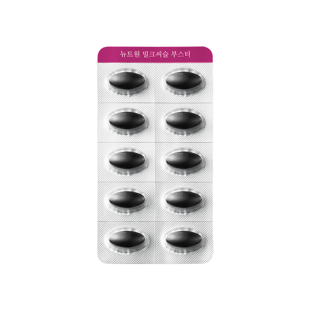 [6개월분] 뉴트원 밀크씨슬 부스터 실리마린 밀크시슬 간건강 60캡슐, 3개 이미지 2