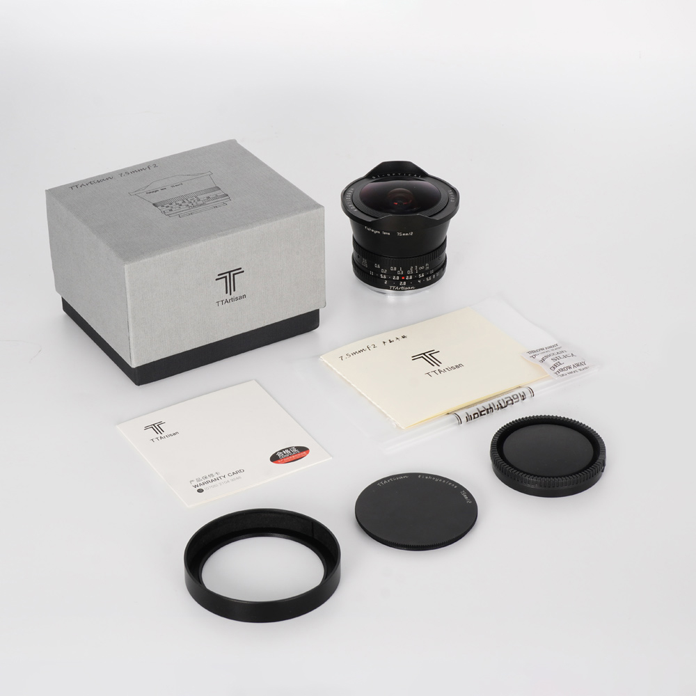 티티아티산 7.5mm F2.0 니콘 Z마운트 APS-C 어안렌즈 블랙 이미지 8