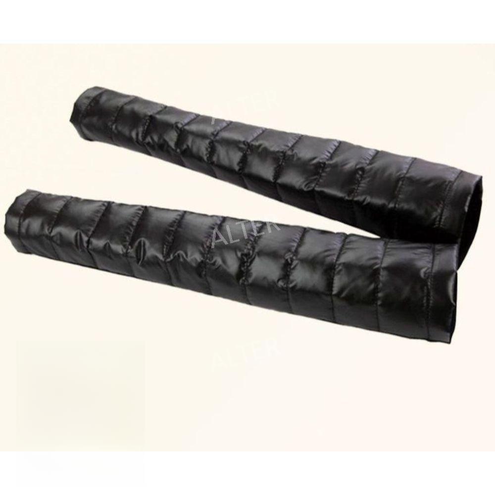 패딩 팔토시 암워머 블랙 방한 핸드워머 슬리브 다운 사무실 블랙 S42cm - 상세 이미지 2