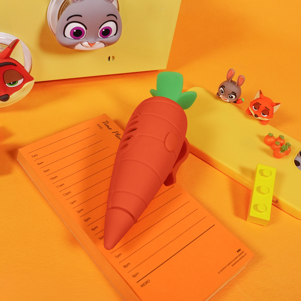 디즈니 주토피아 당근 녹음기 펜 주디 녹음펜 학용품 선물 제품 이미지