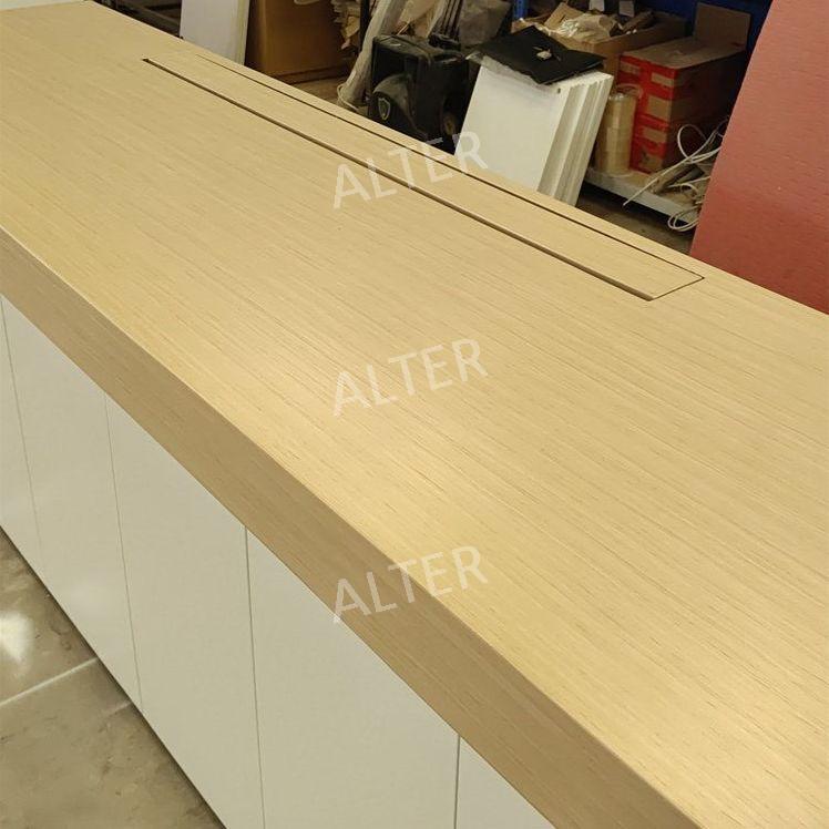 키오스크 테이블 다이 상점 카페 거치대 브래킷 브라켓 수납장 150x50x90cm - 상세 이미지 4