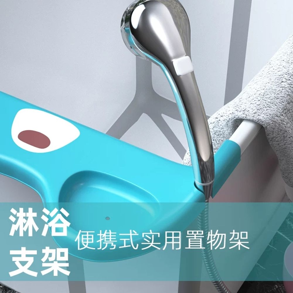 리멤버셀 반신욕 접이식욕조 가정용욕조 홀로사우나 공간절약 목욕통 A. 파란색과 흰색 - 상세 이미지 4